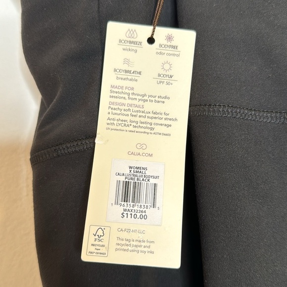 Calia Lustralux Bodysuit XS - Picture 6 of 7